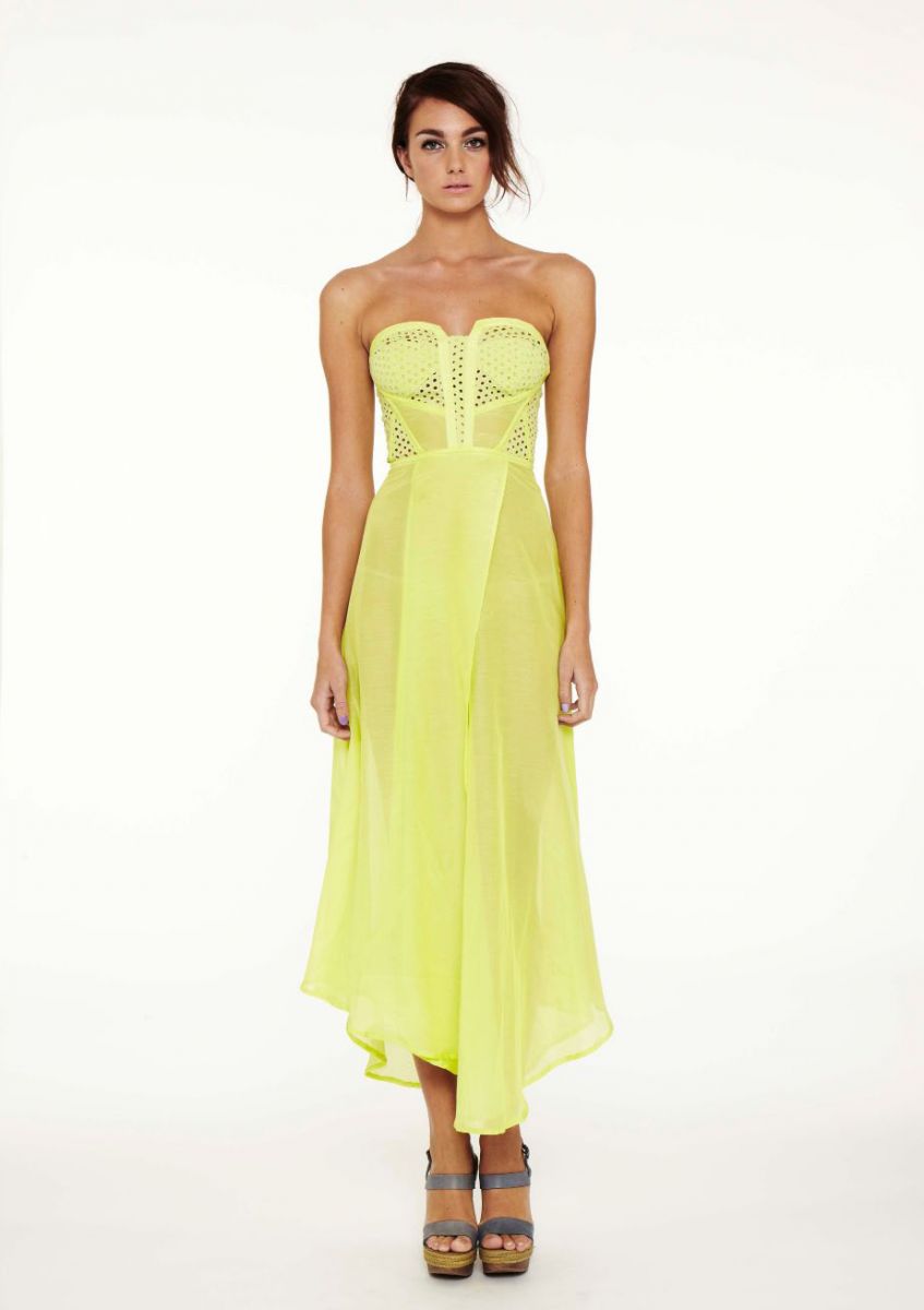 Suboo Strapless Maxi Dress